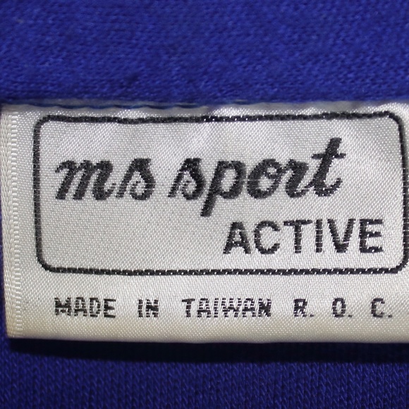 *HP* MS SPORT ACTIVE VINTAGE ZIP UP JACKET(M) - Picture 6 of 8